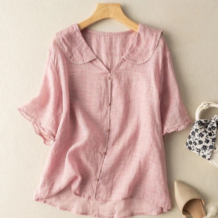 Linnen Blouse 'EasyFit'