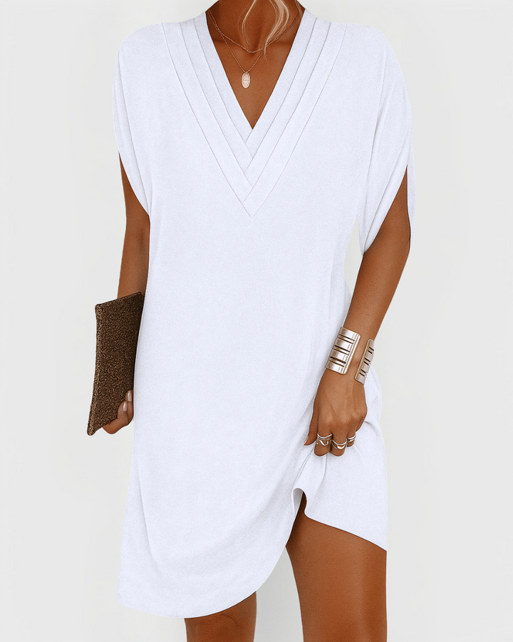 Luxe Lounge Dress 'Olive Flow'
