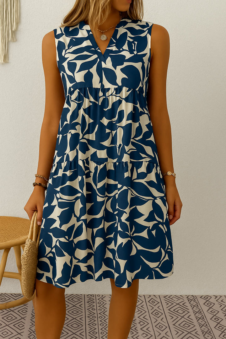 Boho Summer Dress 'Ocean Bloom'