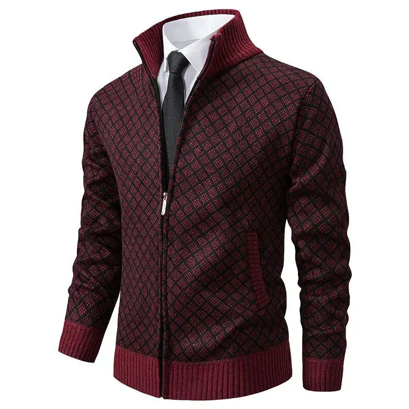 CITY LEDGER ZIP SWEATER