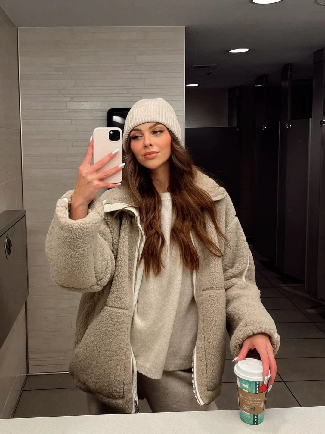 SNOWDRIFT SHERPA COAT