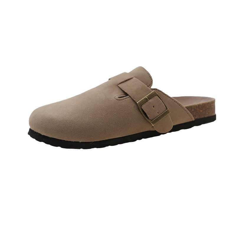 MYKA GENUINE SUEDE CLOGS