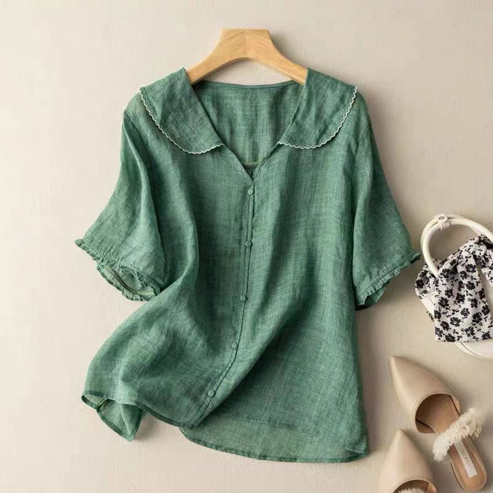 Linnen Blouse 'EasyFit'