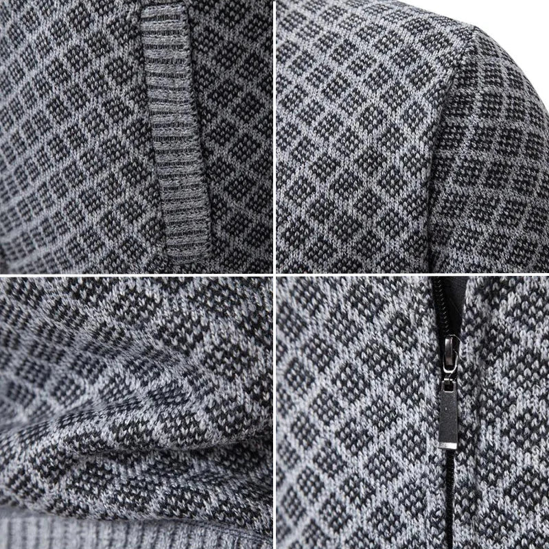 CITY LEDGER ZIP SWEATER