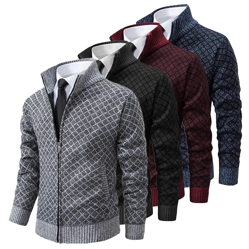 CITY LEDGER ZIP SWEATER