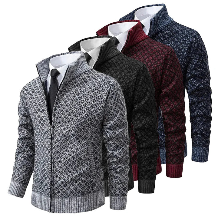 CITY LEDGER ZIP SWEATER