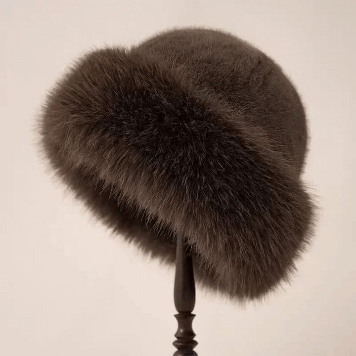 EMBER LUXE FUR BEANIE