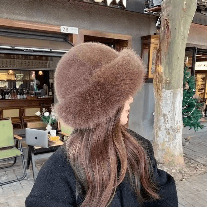 EMBER LUXE FUR BEANIE