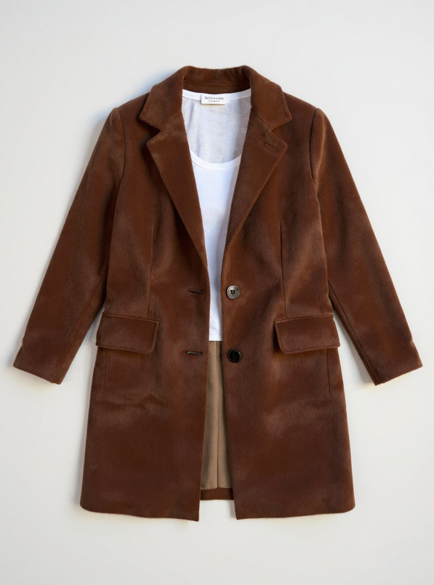MARCE THICK LAPEL COAT
