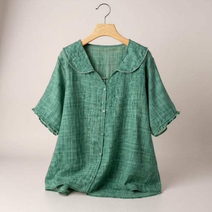 EASYFIT LINNEN BLOUSE