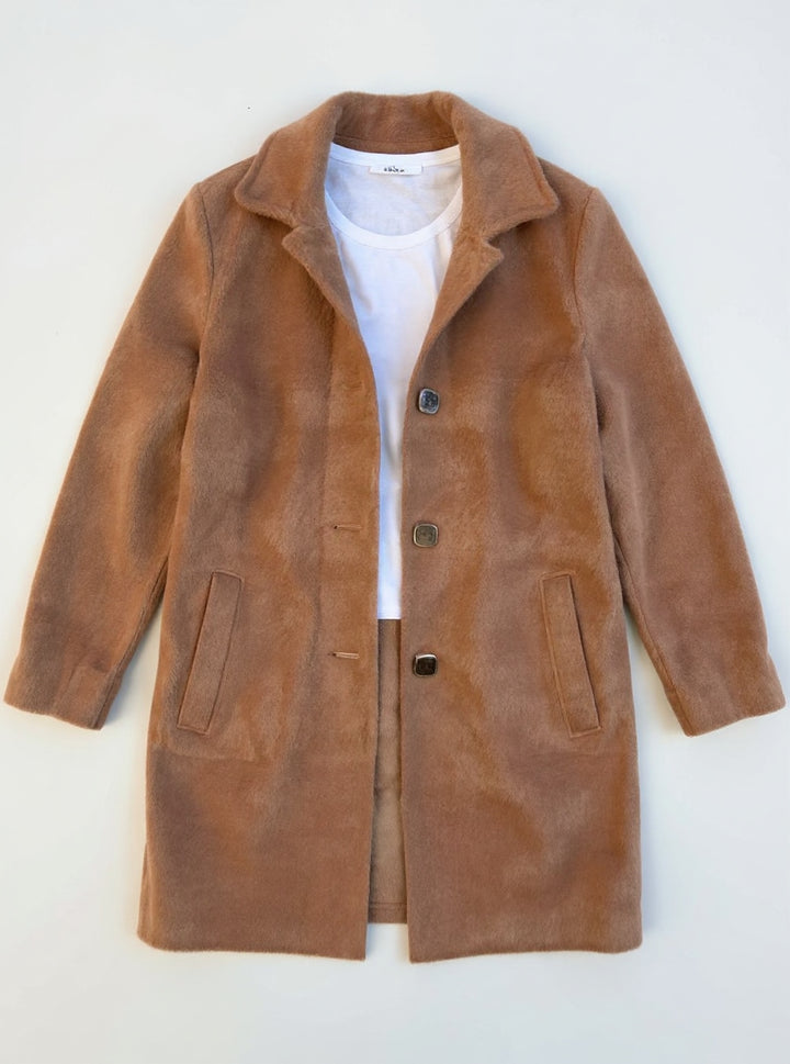 MARCE THICK LAPEL COAT