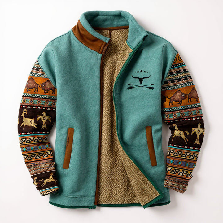 MAZI CASUAL FLEECE JACKET