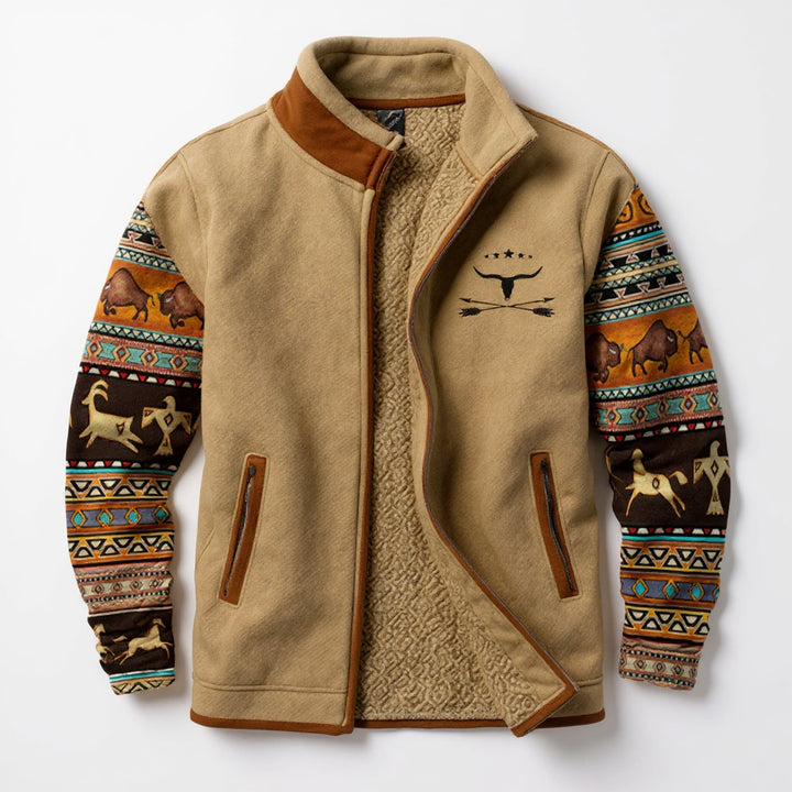 MAZI CASUAL FLEECE JACKET