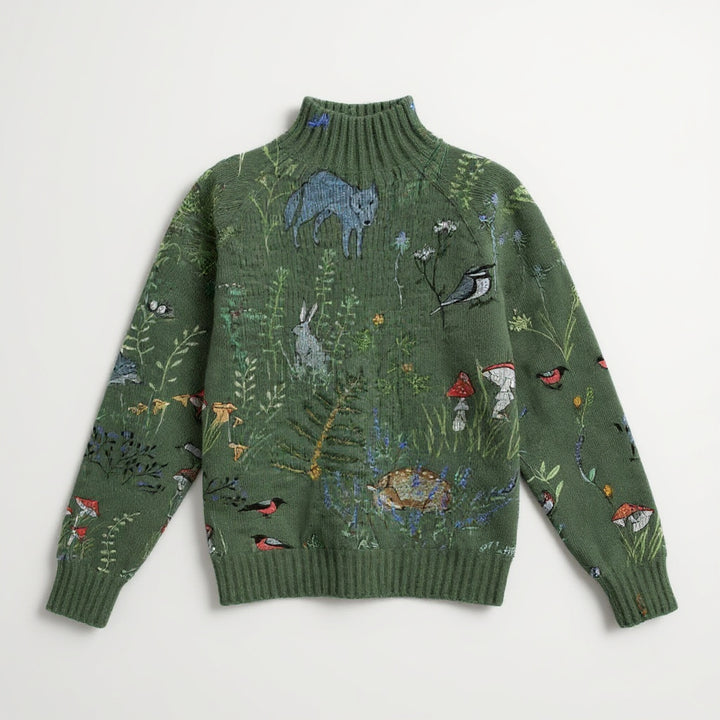 WOODLAND FAUNA TURTLENECK
