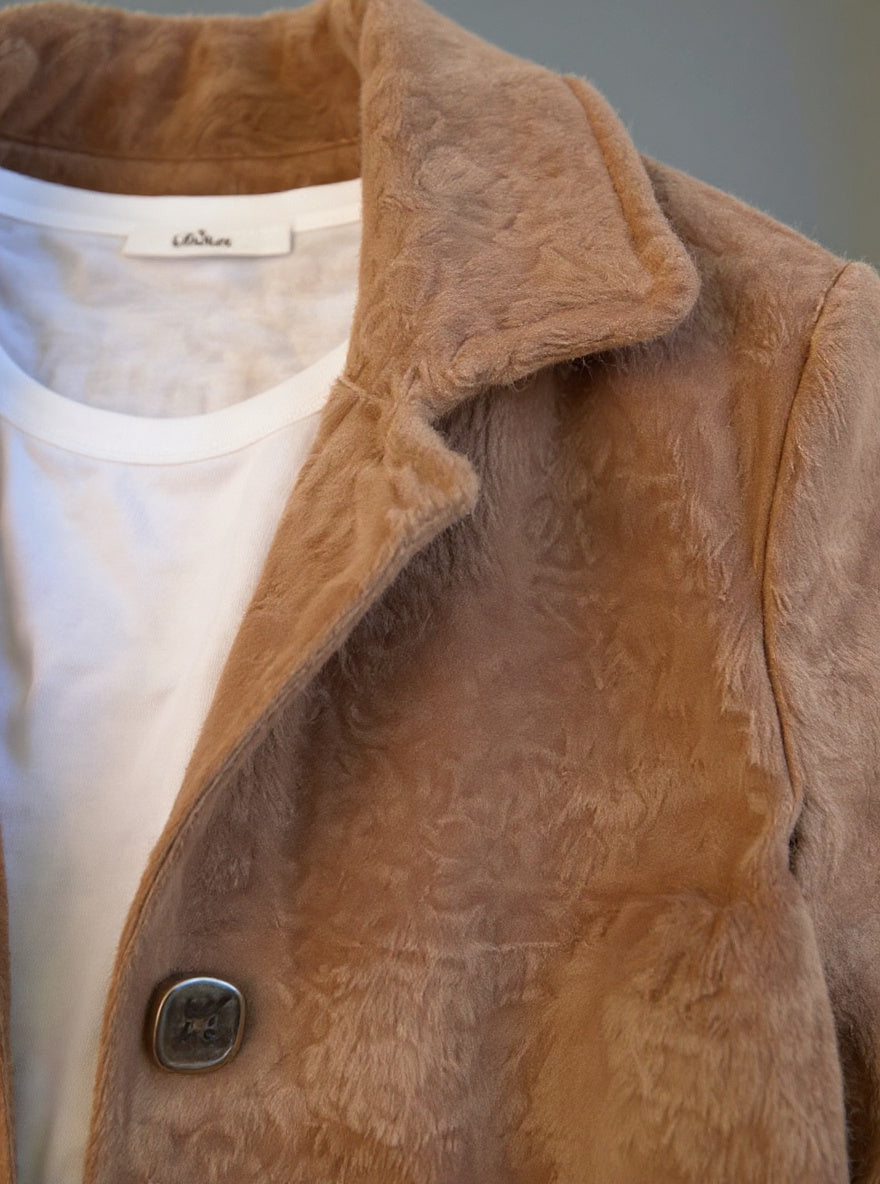 MARCE THICK LAPEL COAT