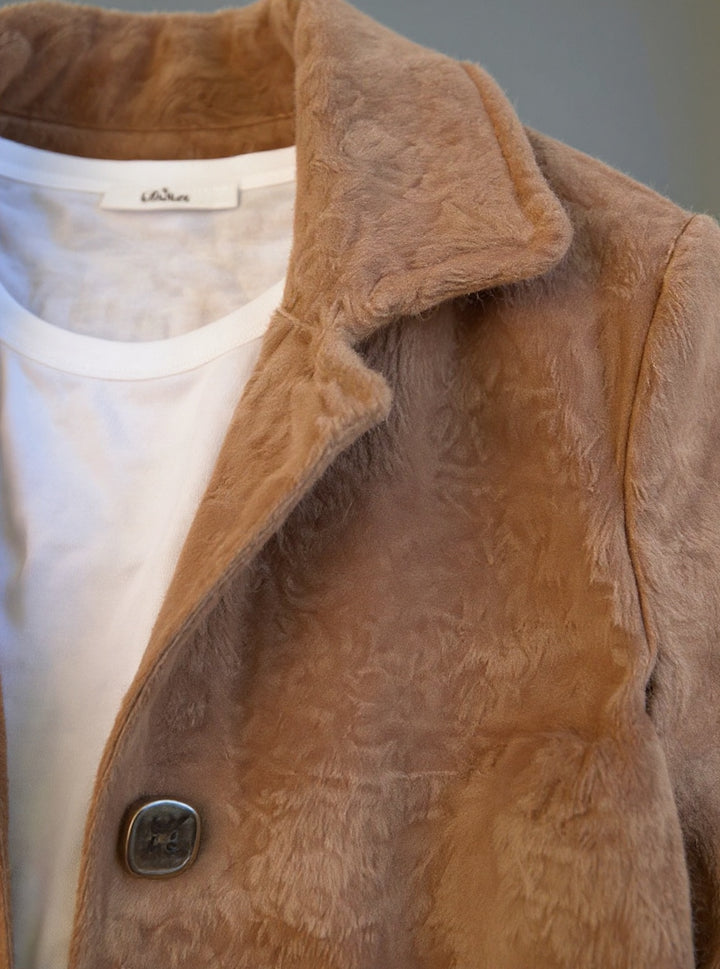 MARCE THICK LAPEL COAT
