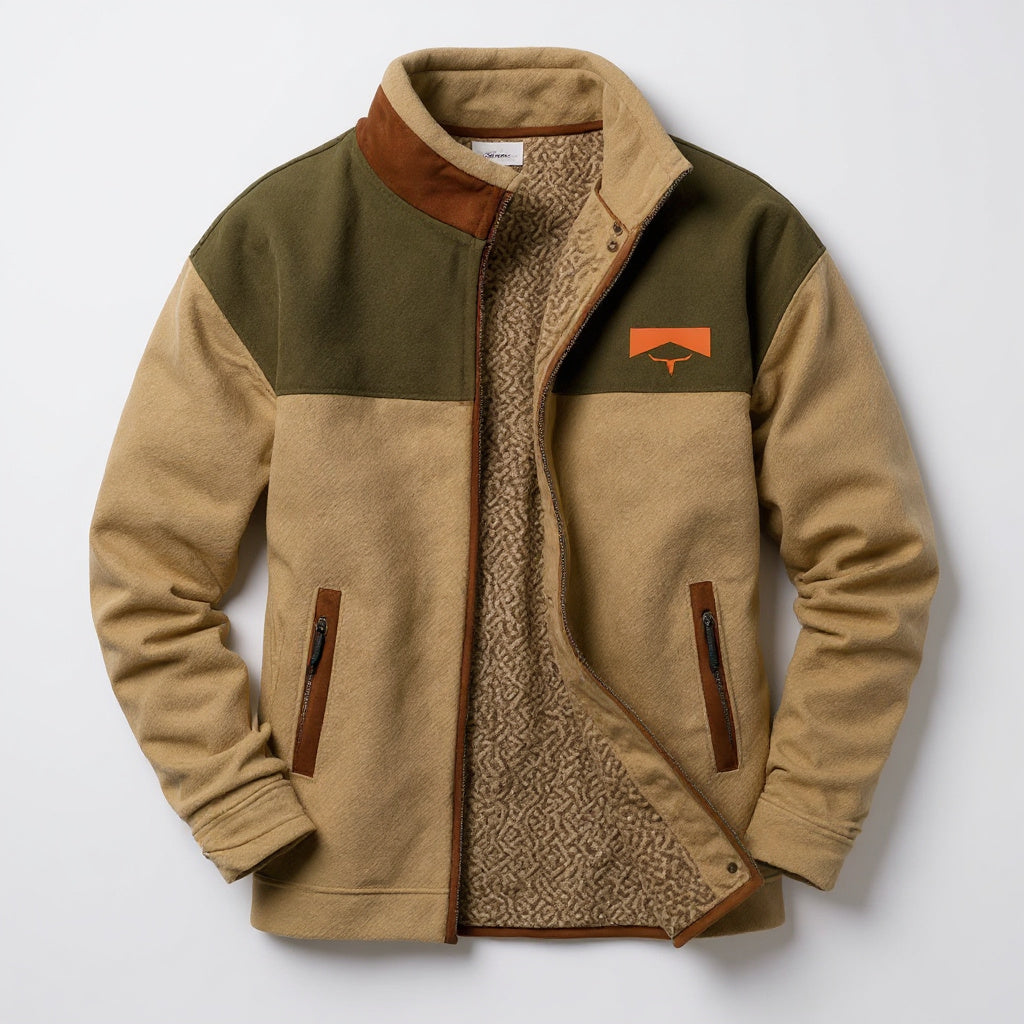 MAZI CASUAL FLEECE JACKET